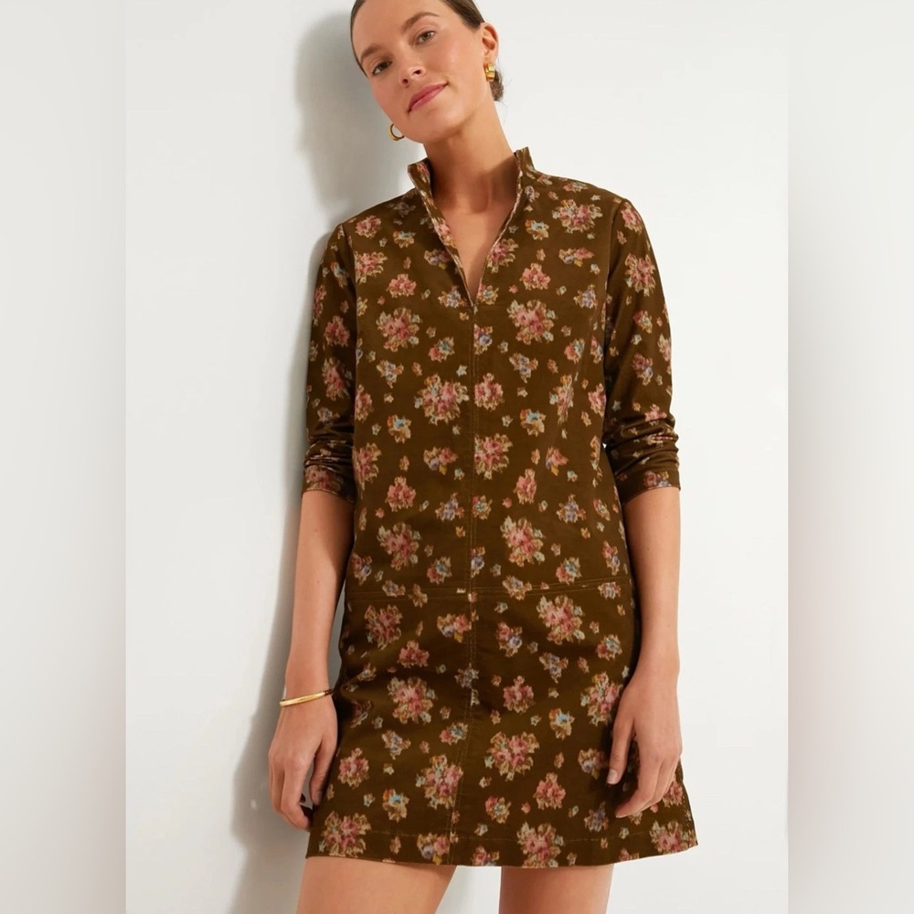 Tuckernuck Hazel Bouquet Corduroy Clifton Dress